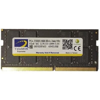 رم لپ تاپ 8 گیگ TwinMOS DDR4-2666 MHz 1.2V - Image 1
